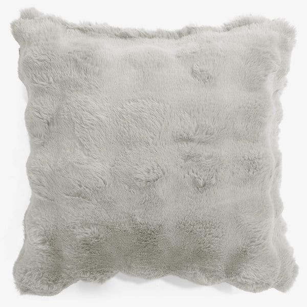 Kuddfodral 47 x 47cm - Fuskpäls Bubble Salviagrön 01