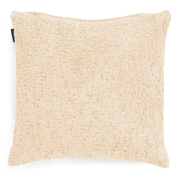 Kuddfodral 47 x 47cm - Lyxig Chenille Elfenbensvit 01