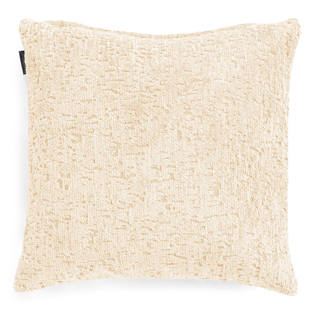Kuddfodral 47 x 47cm - Lyxig Chenille Elfenbensvit 01