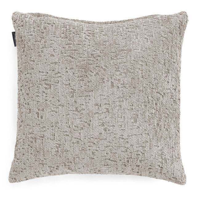 Kuddfodral 47 x 47cm - Lyxig Chenille Grå 01