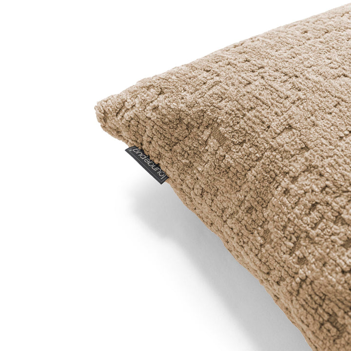Kuddfodral 47 x 47cm - Lyxig Chenille Minkbrun 02