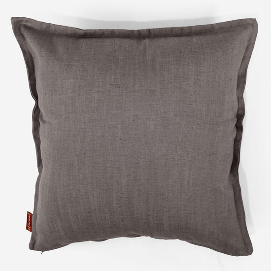 Kuddfodral XL 70 x 70cm - Linneutseende Skiffergrå 01
