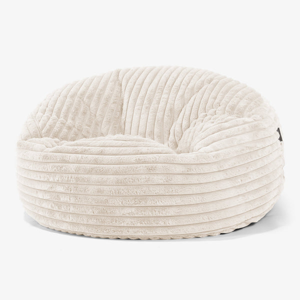Jätte Saccosäck Soffa 'Mammut' Ersättningsöverdrag - Ultraplyschmanchestertyg 01