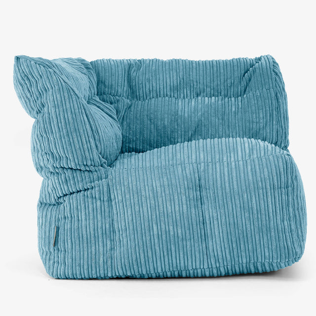 Modulsoffa Sittsäck, Vänster Hörnsektion Ersättningsöverdrag - Klassisk Manchestertyg 01