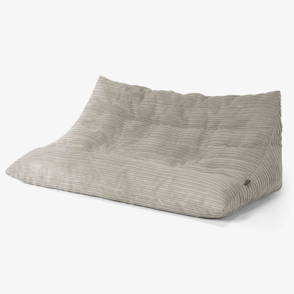 Noah Golvsofa Saccosäck - Manchestertyg Minkbrun 01