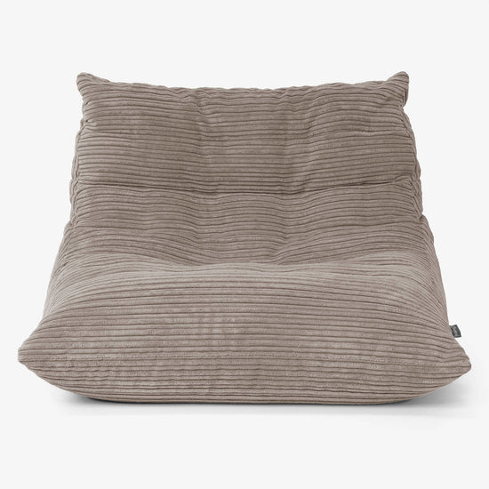 Noah Golvstol Saccosäck - Manchestertyg Duvgrå 01