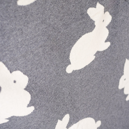 Pläd / Filt Barn - Stickad Rabbit 03