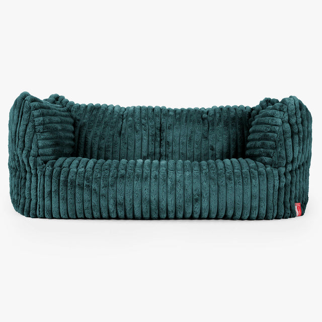 Ruben Saccosäcksoffa - Ultraplyschmanchestertyg Teal 01
