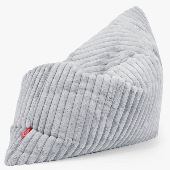 Saccosäck Kudde XXL - Ultraplyschmanchestertyg Ankäggsblå 02