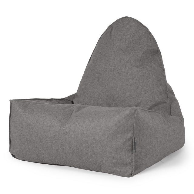 Saccosäck Scandi Lounger - IInteralli-ull Grå 01