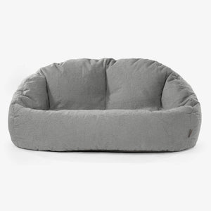 Saccosäck Soffa Bubble - Boucle Grå