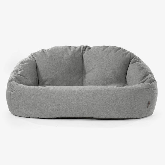 Saccosäck Soffa Bubble - Boucle Grå 01