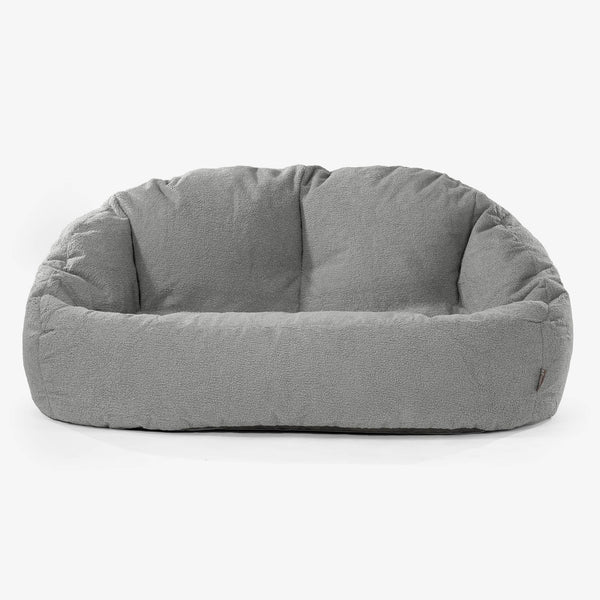 Saccosäck Soffa Bubble - Boucle Grå 01