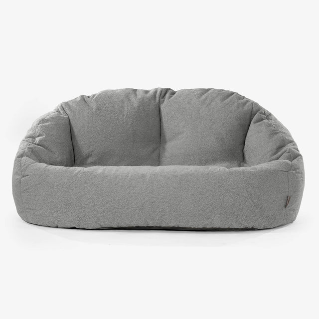 Saccosäck Soffa Bubble - Boucle Grå 01