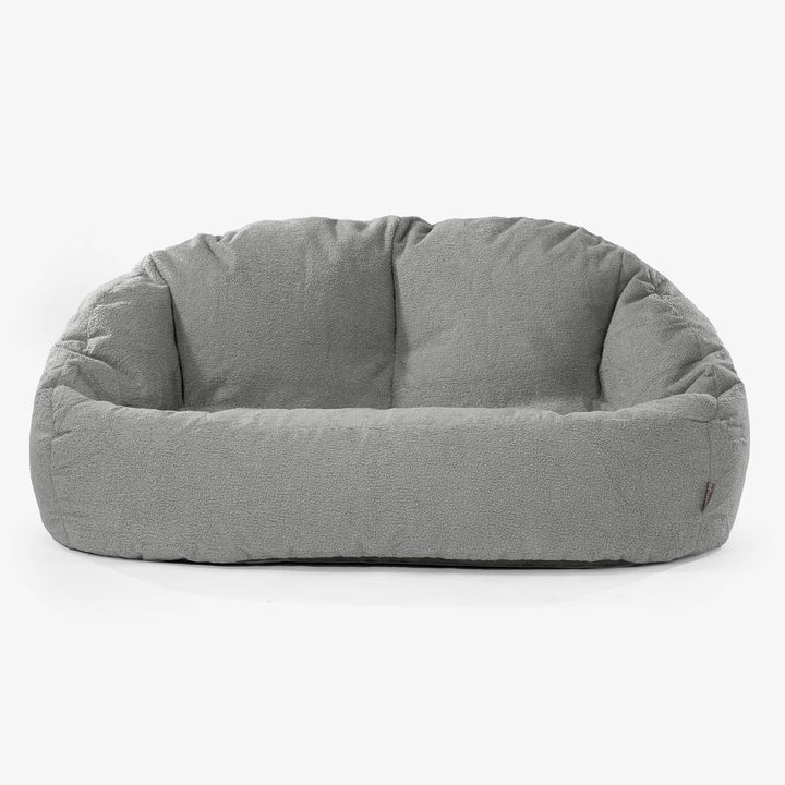 Saccosäck Soffa Bubble - Boucle Grå 01