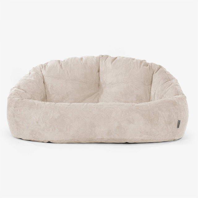 Saccosäck Soffa Bubble - pom Elfenbensvit 01