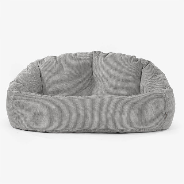 Saccosäck Soffa Bubble - pom Mörkgrå 01
