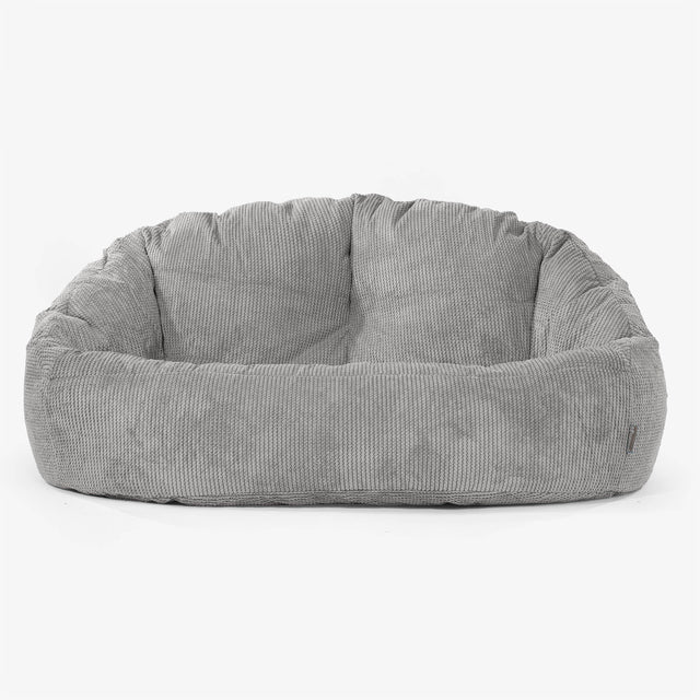 Saccosäck Soffa Bubble - pom Mörkgrå 01