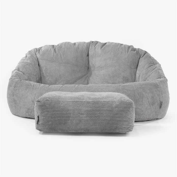 Saccosäck Soffa Bubble - pom Mörkgrå 02