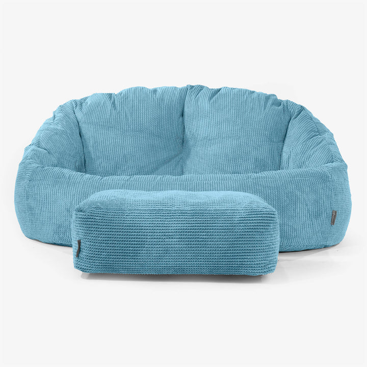 Saccosäck Soffa Bubble - pom Turkos 02