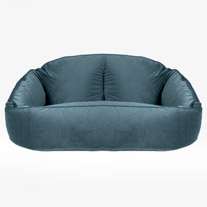 Saccosäck Soffa Bubble - Sammet Teal