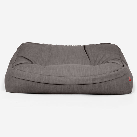 Saccosäcksoffan Sloucher - Linneutseende Skiffergrå 02