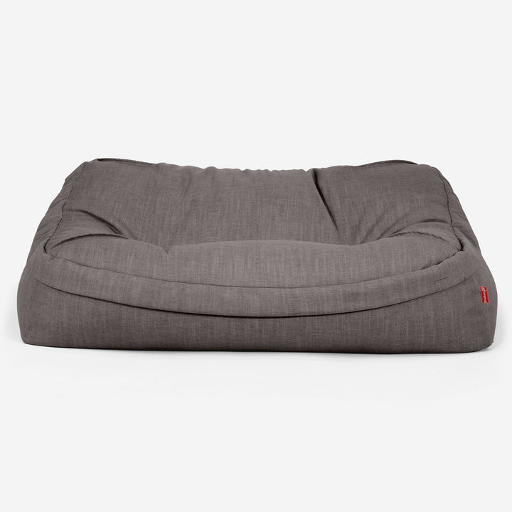 Saccosäcksoffan Sloucher - Linneutseende Skiffergrå 02