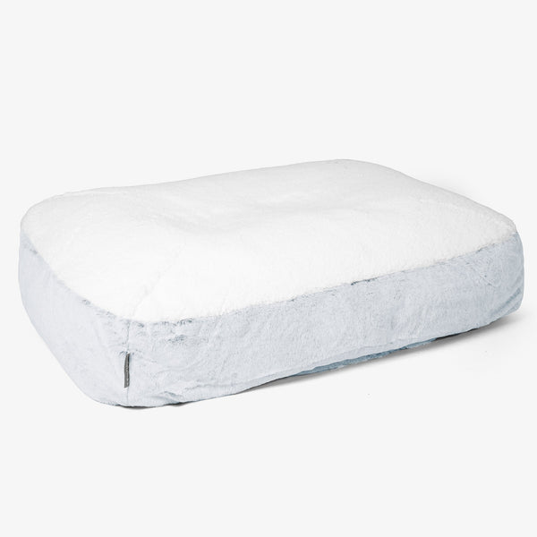 Sloucher Stor Hundsäng Ersättningsöverdrag - Fuskkaninpäls 01