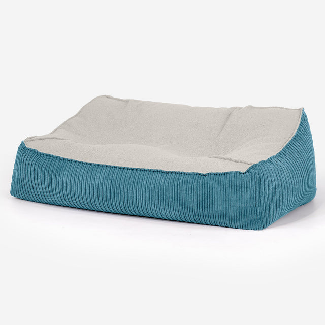 Saccosäcksoffan Sloucher Ersättningsöverdrag - Boucle & Manchestertyg 01
