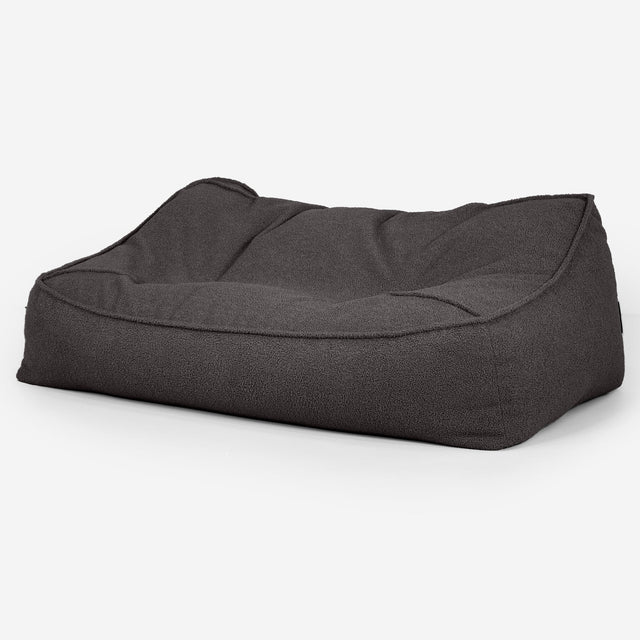 Saccosäcksoffan Sloucher Ersättningsöverdrag - Boucle 01