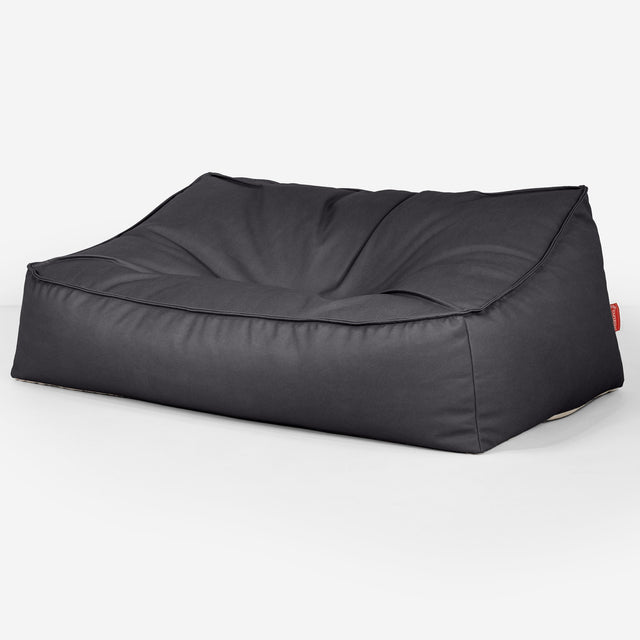 Saccosäcksoffan Sloucher Ersättningsöverdrag - Veganskt Läder 01