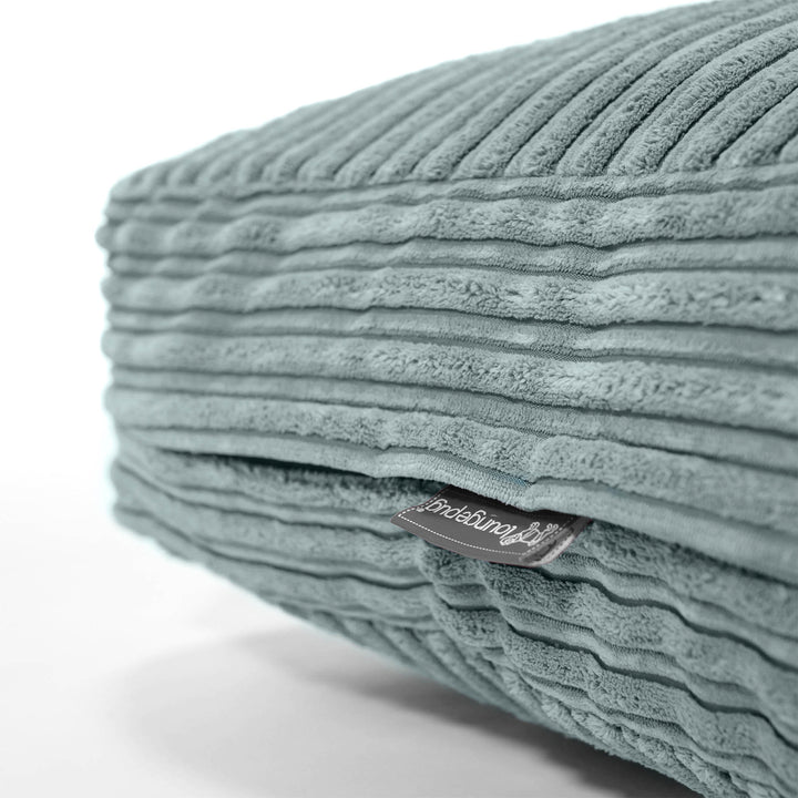 Stor Golvkudde - Klassisk Manchestertyg Mintgrön 02