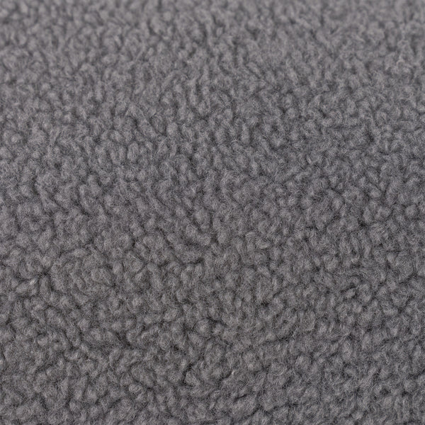 Uppvärmd Kudde 45 x 45cm - Sherpa Grå Fabric Close-up Image