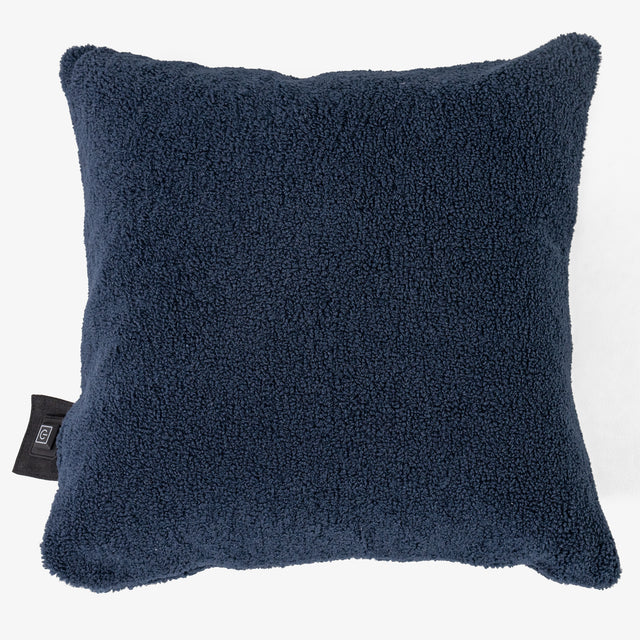 Uppvärmd Kudde 45 x 45cm - Sherpa Marinblå 01
