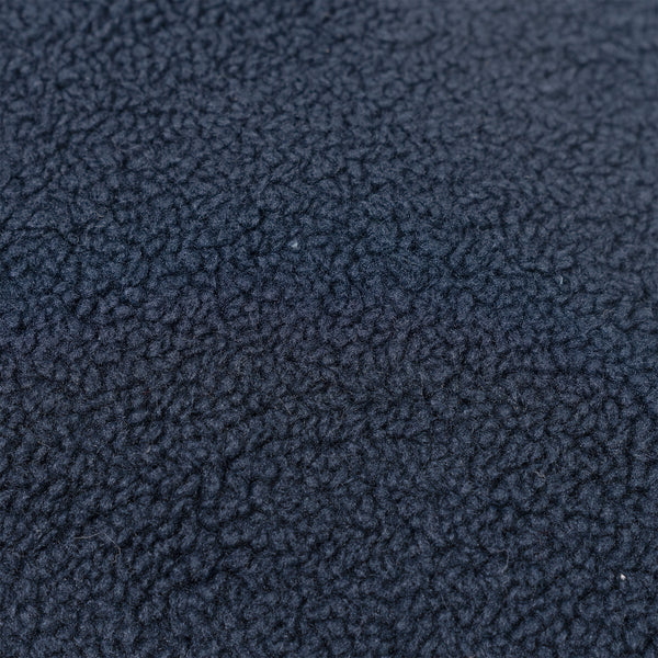 Uppvärmd Kudde 45 x 45cm - Sherpa Marinblå Fabric Close-up Image