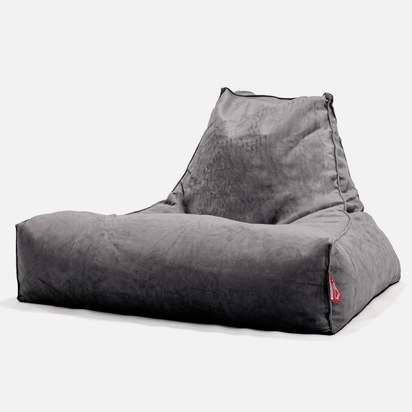 Soffa Lounge XXL Sittsäck Ersättningsöverdrag - Sammet 01