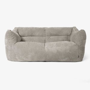 Victor Saccosäcksoffa - Klassisk Manchestertyg Minkbrun
