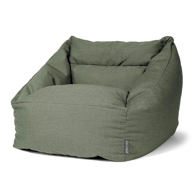 Maya Saccosäck - Sunbrella Olivgrön 01