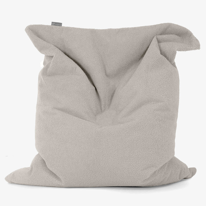 Saccosäck Kudde XXL - Boucle Elfenbensvit 01