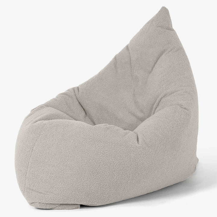 Saccosäck Kudde XXL - Boucle Elfenbensvit 02