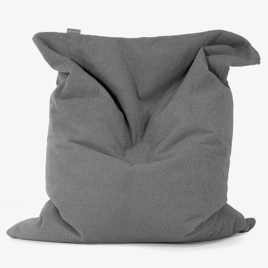 Saccosäck Kudde XXL - Boucle Grå 01