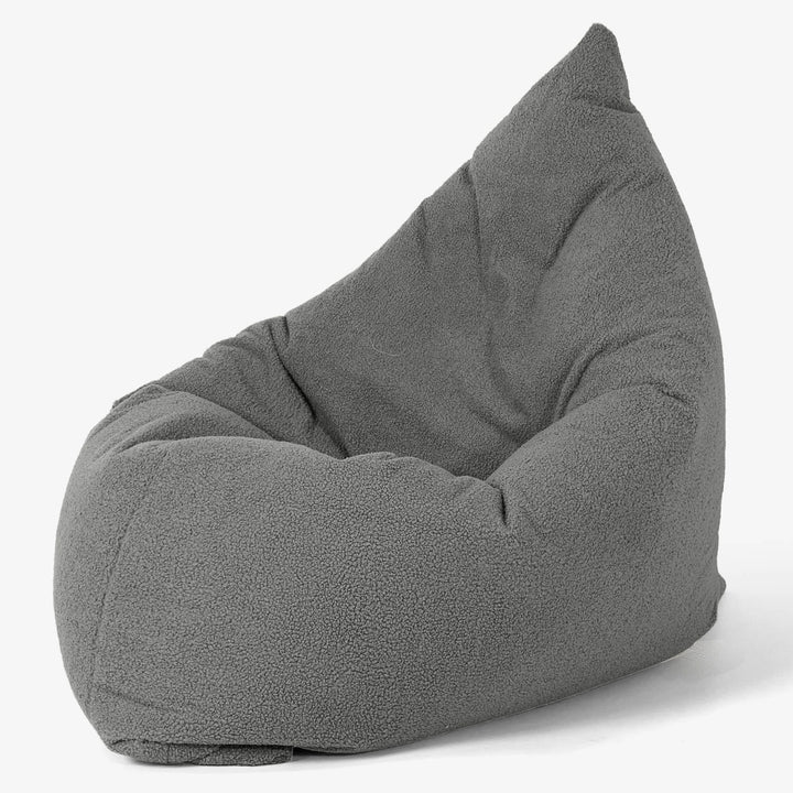 Saccosäck Kudde XXL - Boucle Grå 02