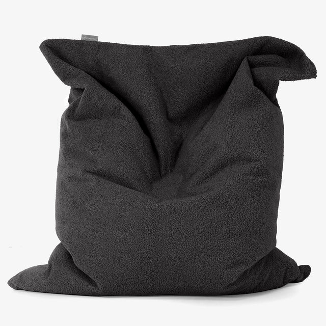 Saccosäck Kudde XXL - Boucle Grafitgrå 01