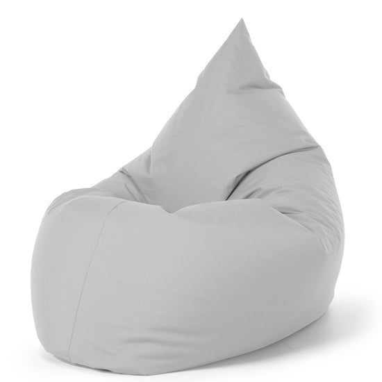 Saccosäck Kudde XXL - Lättskött Utomhus Silverfärgad 02