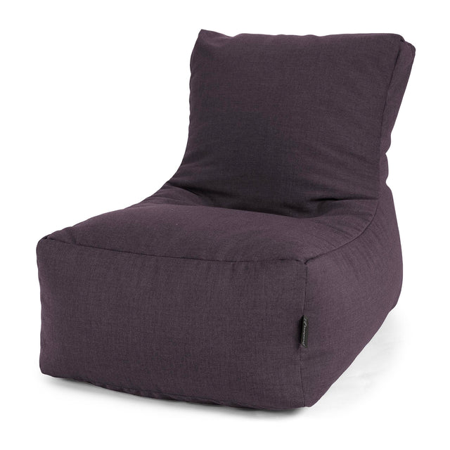 Sittsäck Lounge Outdoor - Sunbrella Marinblå 01