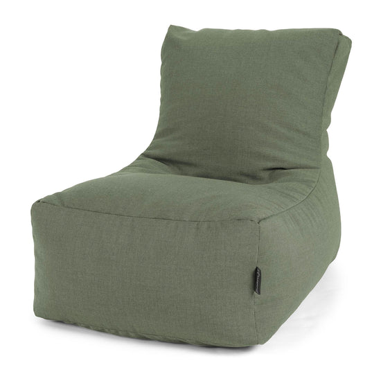 Sittsäck Lounge Outdoor - Sunbrella Olivgrön 01