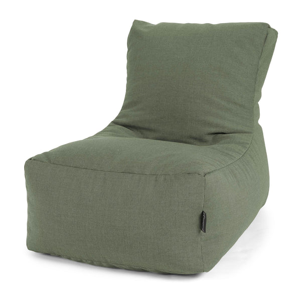 Sittsäck Lounge Outdoor - Sunbrella Olivgrön 01