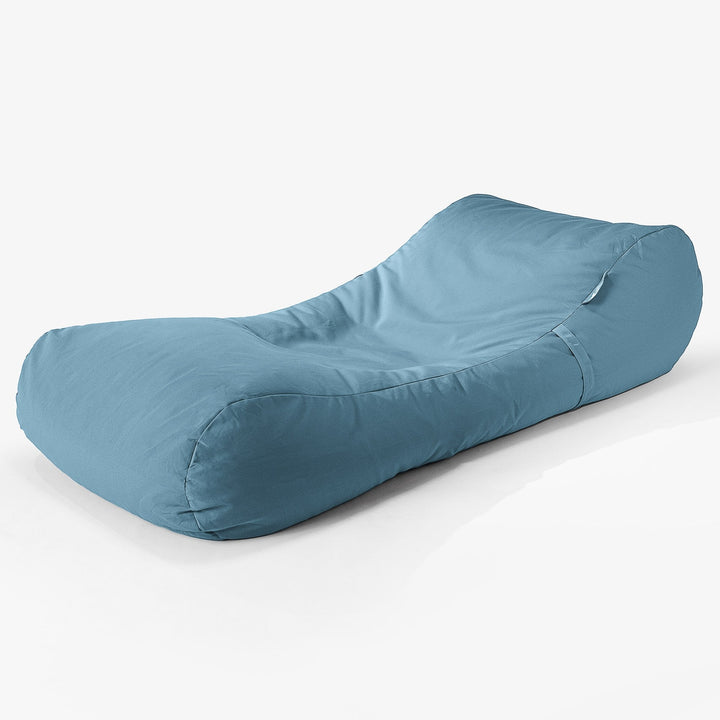 SoleiStorm™ Ultra 2000 h+ Dagbädd Saccosäck för Utomhusbruk - Baby Blå 01