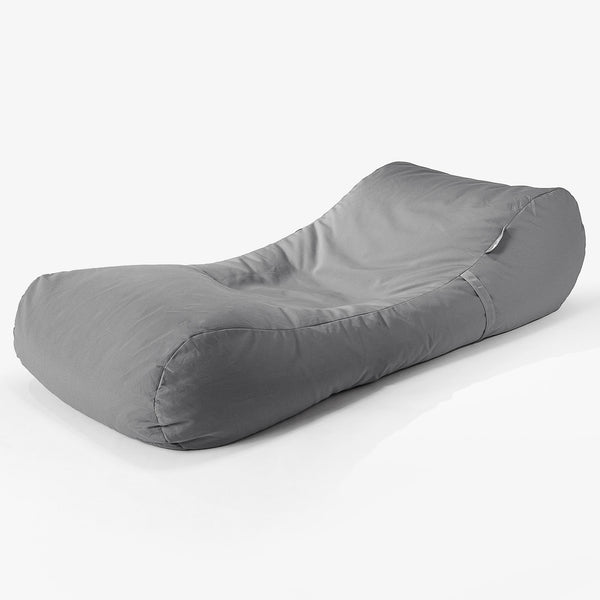 SoleiStorm™ Ultra 2000 h+ Dagbädd Saccosäck för Utomhusbruk - Mellangrå 01