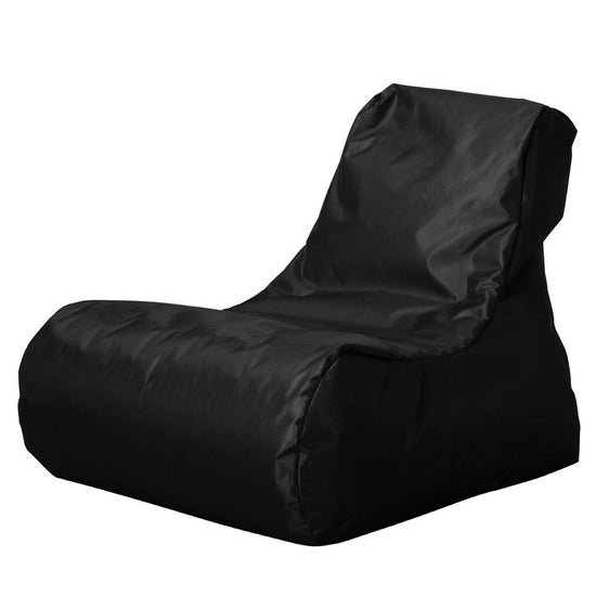 Big Bertha Original , SmartCanvas Sittsäck Lounger Barn, Svart